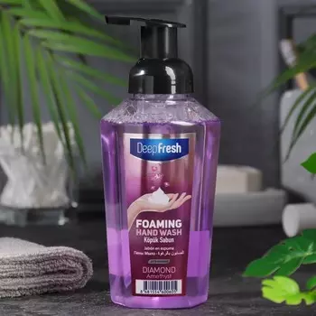 Жидкое мыло-пенка для рук "Аметист", серия "Бриллиант", Deep Fresh, 400 мл
