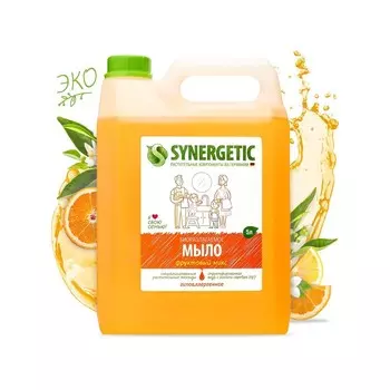 Жидкое мыло "Synergetic" Фруктовый микс, 5 л