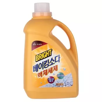Жидкое средство для стирки с ферментами и с содой Mukunghwa Bright Baking Soda, 5 л