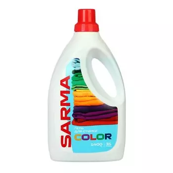 Жидкое средство Sarma для стирки цветного белья, 1,4 л