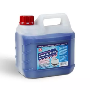 Жидкость для биотуалета нижнего бака «Артель Золотарь», с отдушкой, 3 л
