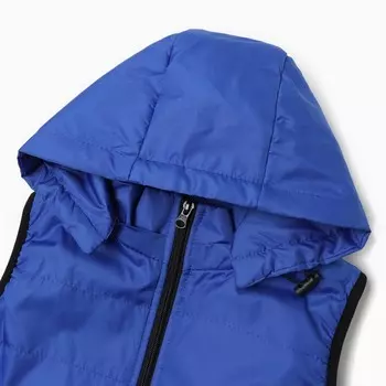 Жилет детский, цвет ярко-синий, рост 98 см