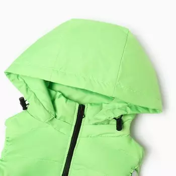 Жилет детский, цвет салатовый, рост 110 см