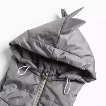 Жилет детский, цвет серый, рост 92 см