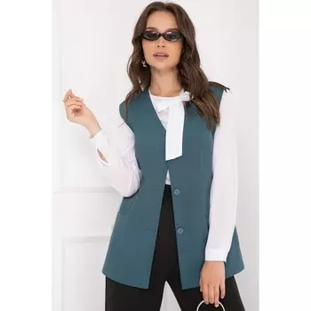 Жилет «Кремелла бирюза», размер 52