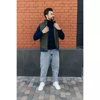 Жилет мужской Isee, размер 50, цвет хаки