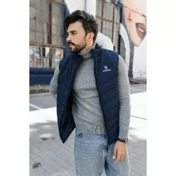 Жилет мужской Isee, размер 52, цвет тёмно-синий