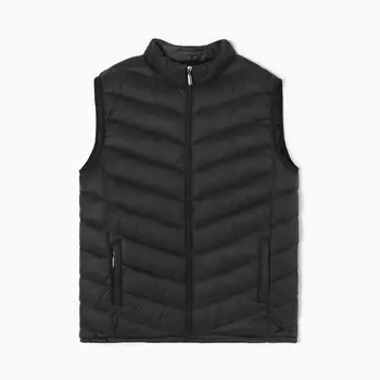 Жилет мужской на молнии MIST, р.56, черный