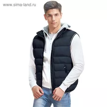 Жилет мужской, размер 46, цвет чёрный