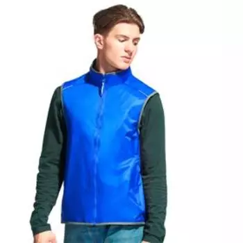 Жилет мужской, размер 52, цвет синий