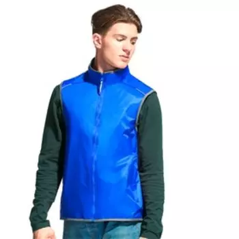 Жилет мужской, размер 56, цвет синий