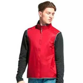 Жилет мужской, размер 50, цвет красный