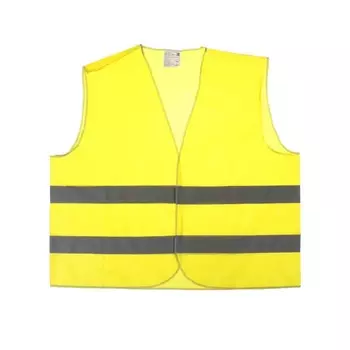 Жилет светоотражающий SKYWAY №2 XXL, желтый с СОП 120г/м2, ГОСТ 12.4.281-2014, S09001001