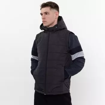 Жилет утепленный мужской, цвет черный, размер 48