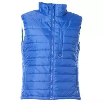 Жилет утеплённый «КАНАДА», цвет василёк с лимоном, размер 60-62/170-188
