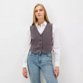 Жилет женский MIST: Classic Collection, размер 42, серый