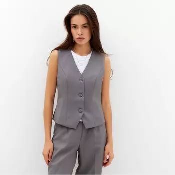 Жилет женский MIST: Classic Collection р. 42, цвет серый