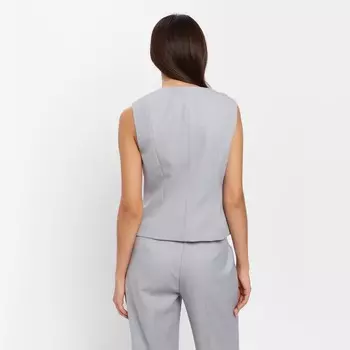 Жилет женский MIST: Classic Collection р. 42, цвет светло-серый