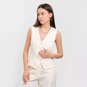 Жилет женский MIST: Classic Collection, размер 46, бежевый