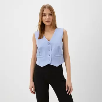 Жилет женский MIST: Classic Collection, размер 50, голубой