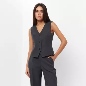 Жилет женский MIST: Classic Collection, размер 50, графит