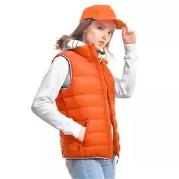 Жилет женский, размер 46, цвет оранжевый