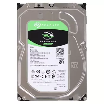 Жёсткий диск Seagate ST2000DM005 Desktop Barracuda, 2 Тб, SATA-III, 3.5"