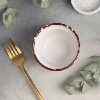 Жульенница фарфоровая Antica perla, 130 мл