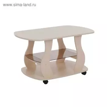 Журнальный стол Барон 2 Дуб млечный