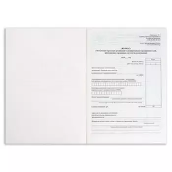 Журнал учета доходов и расходов организаций и ИП, А4 20 листов