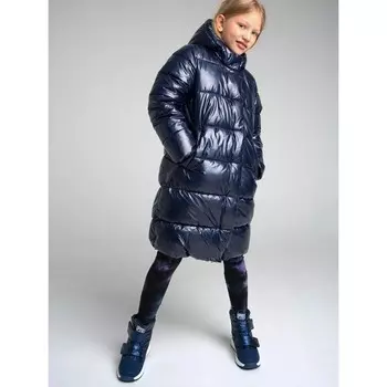 Зимнее пальто для девочки, рост 146 см