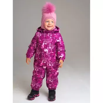 Зимний комбинезон для девочки, рост 86 см