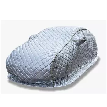 Зимний портативный гараж на автомобиль, размер XS, 400 х 200 х 170 см, молния слева