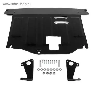 ЗК и КПП Rival для Kia Seltos CVT 4WD (V-2.0) 2019-н.в., сталь 1.8 мм,111.2846.1