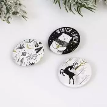 Значки-мини «Олени»