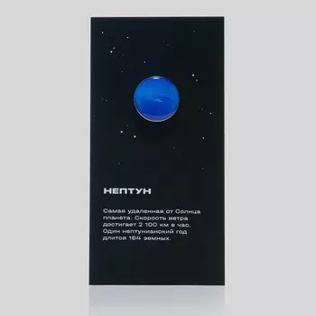 Значок «Нептун», 20 мм