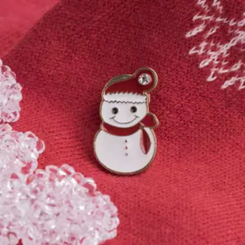 Значки «Новогодняя сказка» форма МИКС, разноцветный