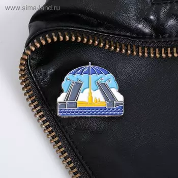 Значок «Санкт-Петербург. Дворцовый мост»