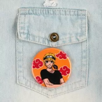 Значок закатной «Аниме персонаж», d = 5,6 см