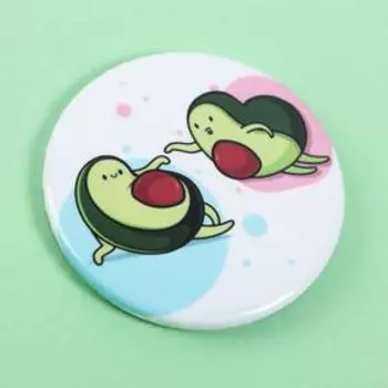 Значок закатной «Авокадо», 5,6 см