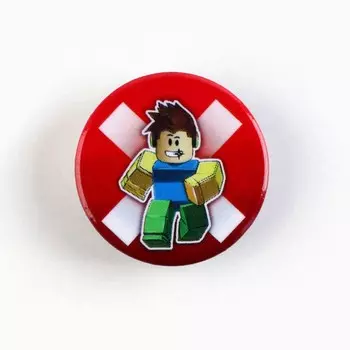 Значок закатной "Конструктор", диам 25 мм