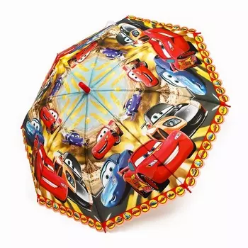 Зонт детский, 8 спиц, 87 см, Тачки