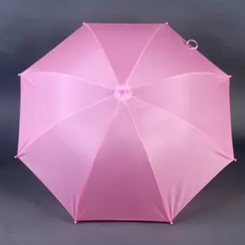 Зонт детский полуавтоматический d=90см, цвет светло-розовый