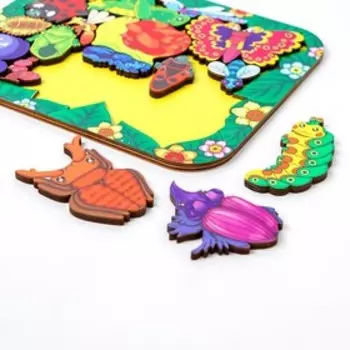 Зоопазл «Букашки» 17 деталей