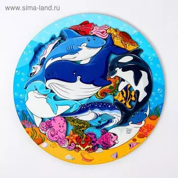 Зоопазл «Подводный мир» 16 деталей