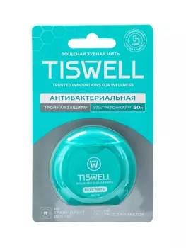 Зубная нить вощеная Мята 50 м