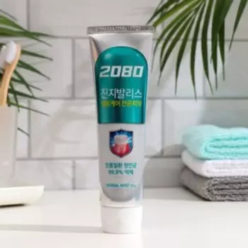 Зубная паста Dental Clinic 2080 Кей голубая с гинкго, 120 г