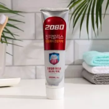 Зубная паста Dental Clinic 2080 Кей розовая с гинкго, 120 г