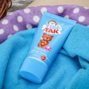 Зубная паста детская Тик-так Bubble Gum от 2 лет, 62 г