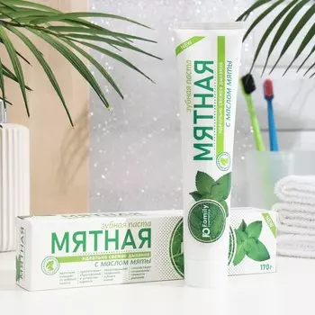 Зубная паста Мятная серии Family Cosmetics, 170 мл